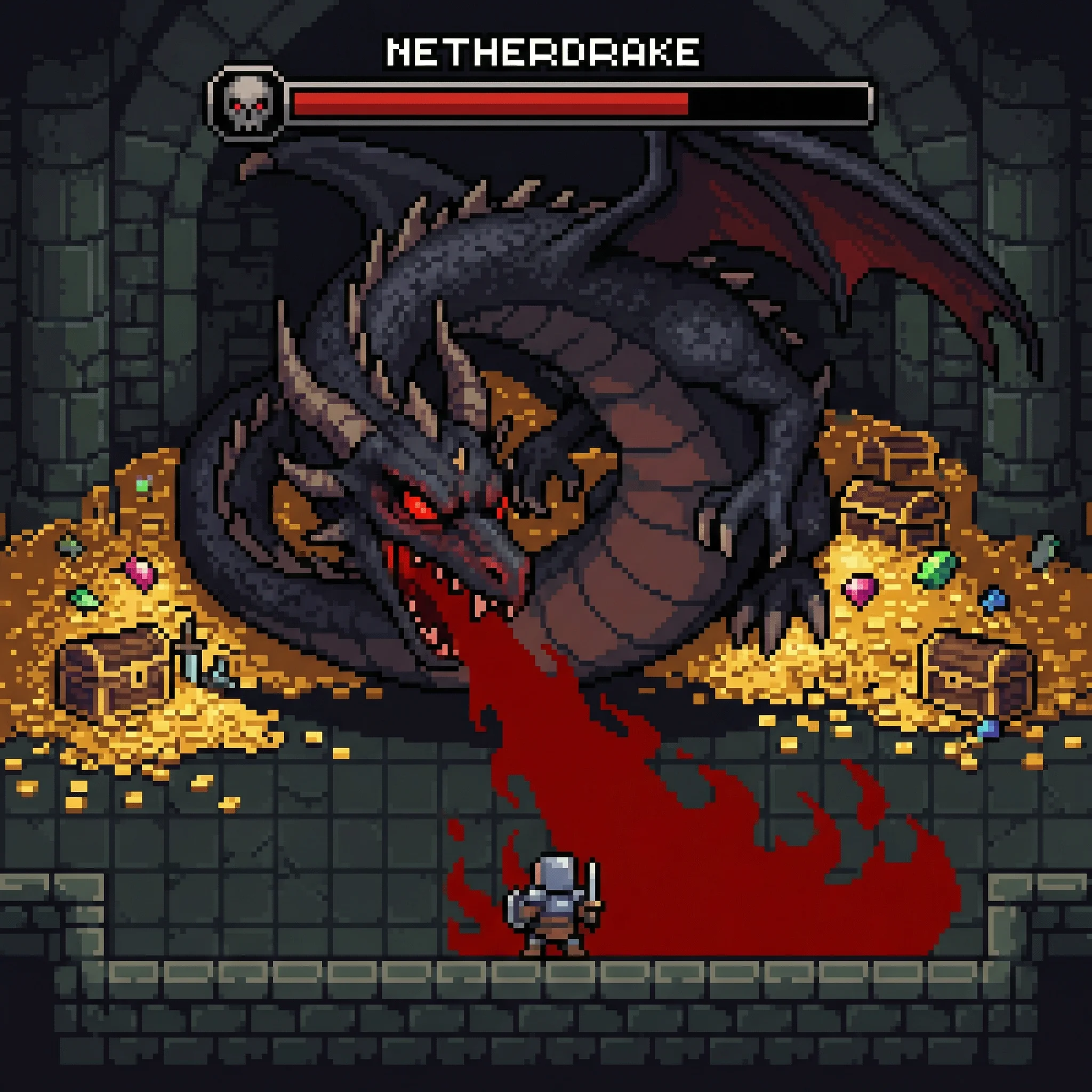 地牢Boss：冥渊巨龙 - 麻将胡了 Boss攻略